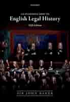 Amazon.com: Introduction to English Legal History